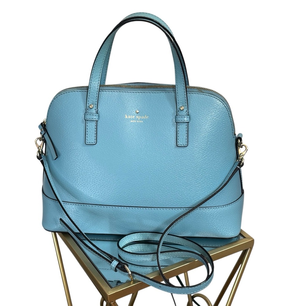 Kate Spade Medium Rachelle Grand Street Fresh Air Blue Crossbody Bag